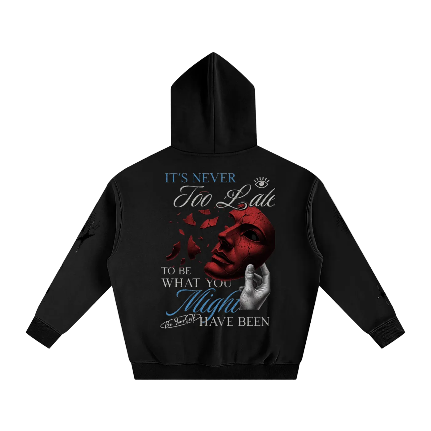 OutCasted Never Too Late Oversized Hoodie