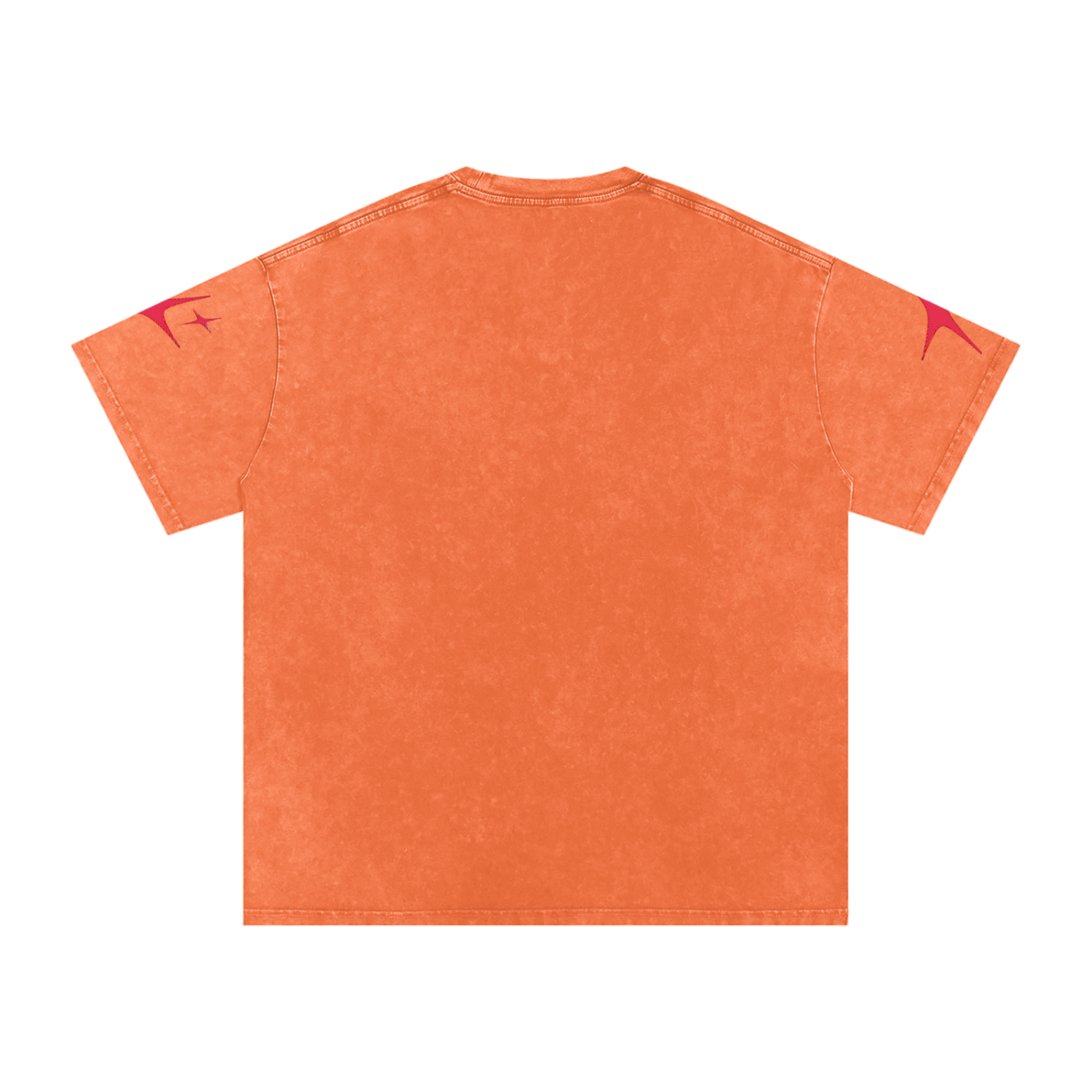 OutCasted Red Star Oversized Cotton T-Shirt