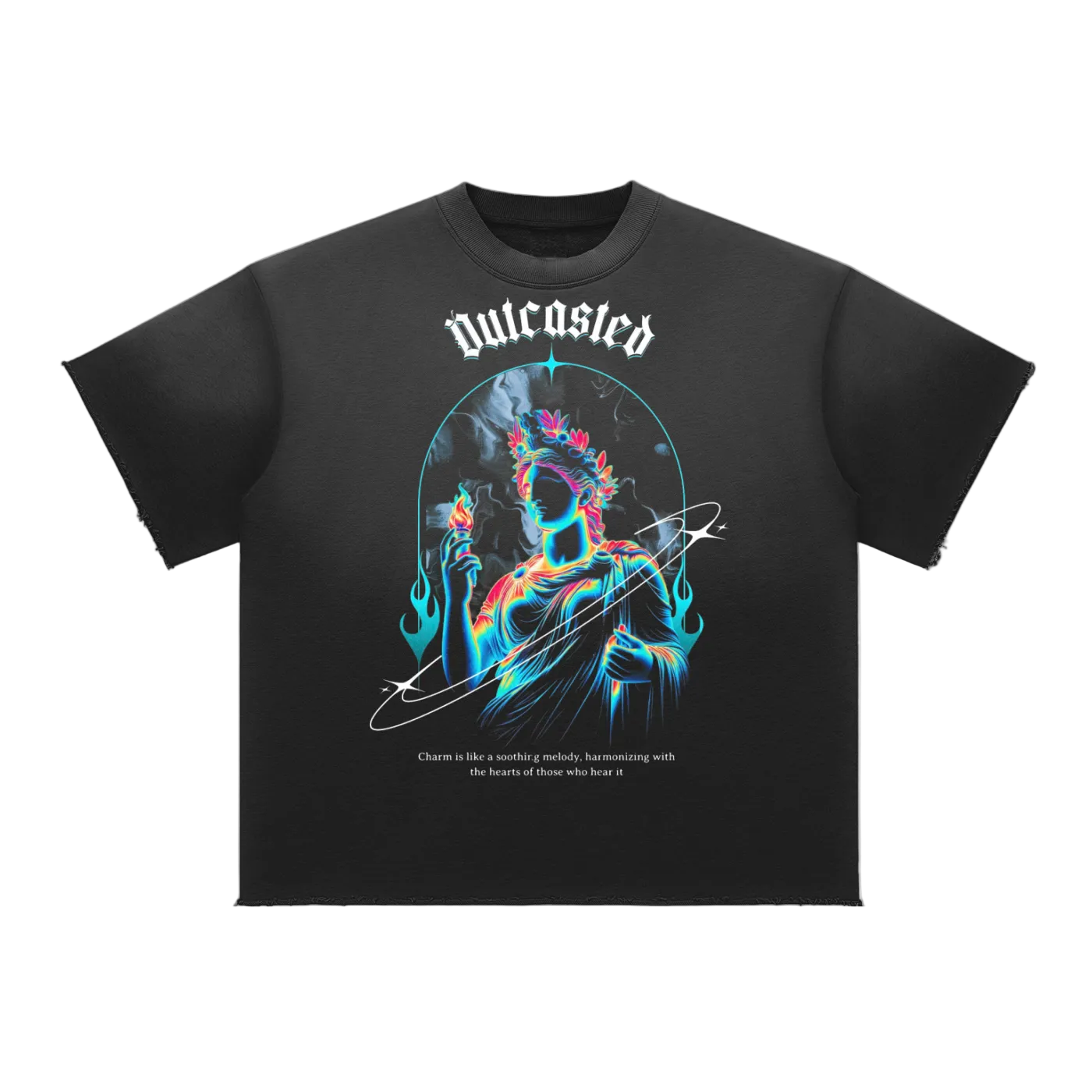 OutCasted Sun Fade Raw Edge T-Shirt