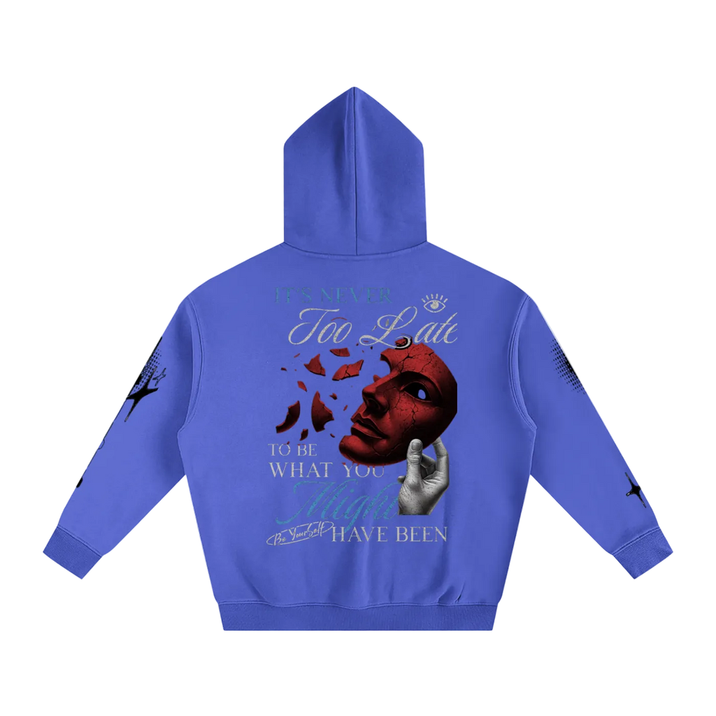 OutCasted Never Too Late Oversized Hoodie