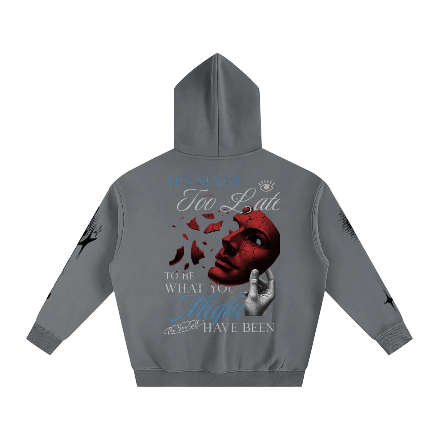 OutCasted Never Too Late Oversized Hoodie