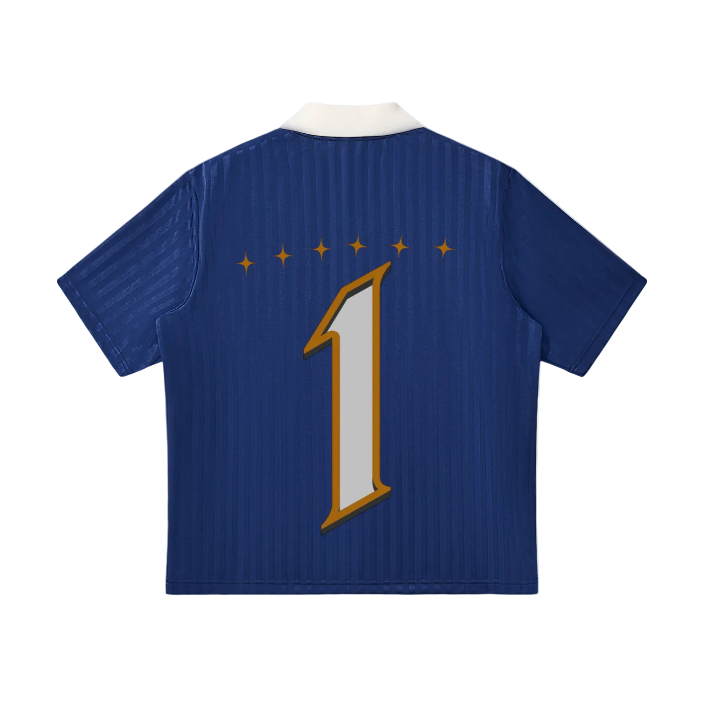 Outcasted Contrast Collar Striped Soccer Jersey