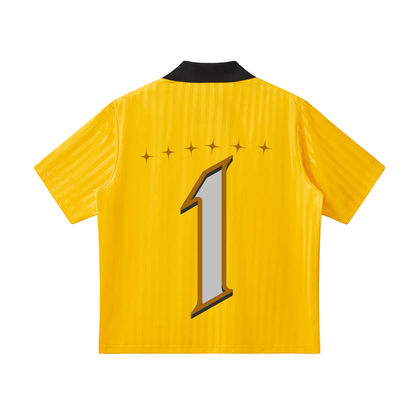 Outcasted Contrast Collar Striped Soccer Jersey