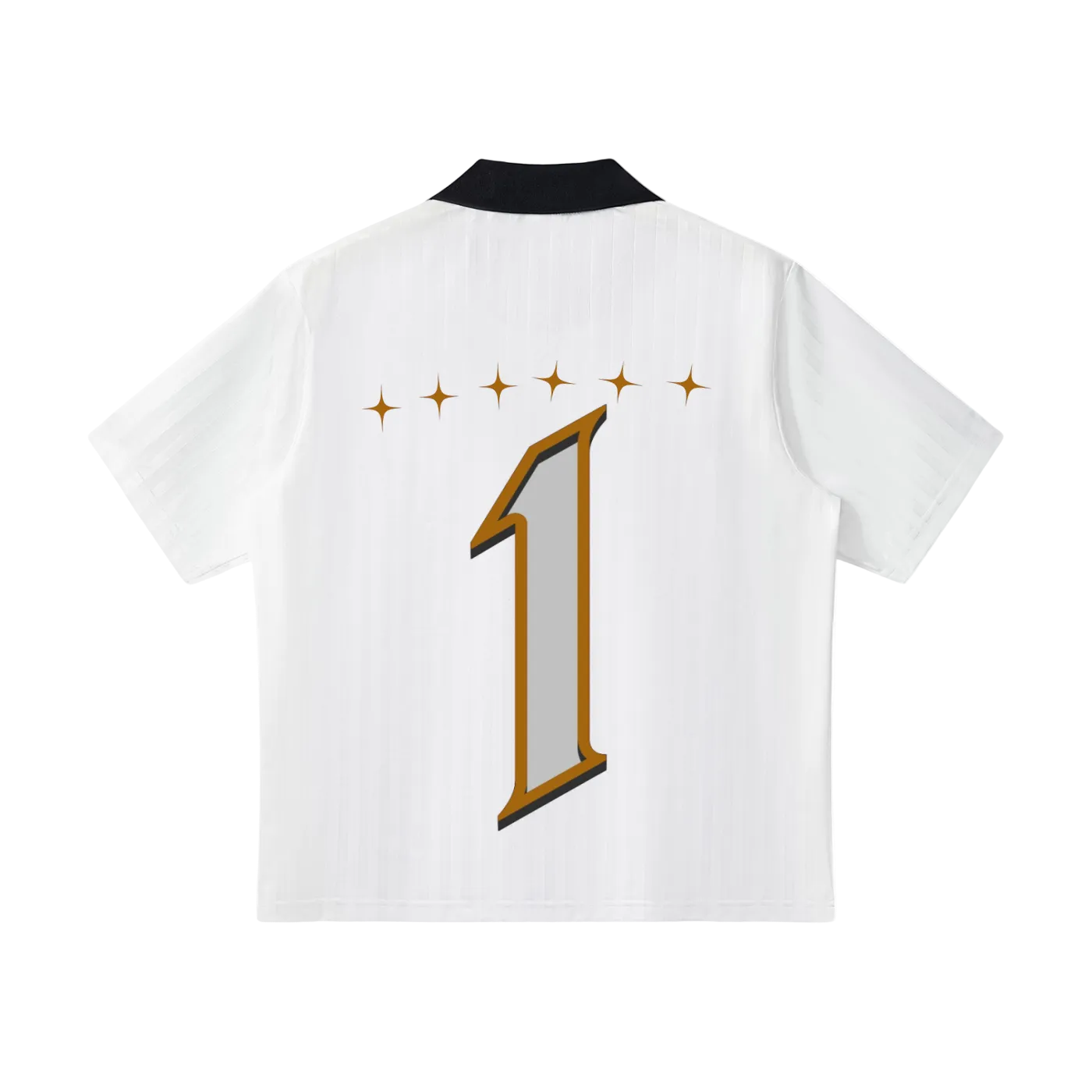 Outcasted Contrast Collar Striped Soccer Jersey