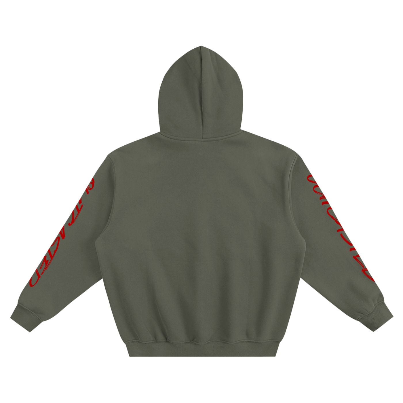 OutCasted Red and Black Hoodie