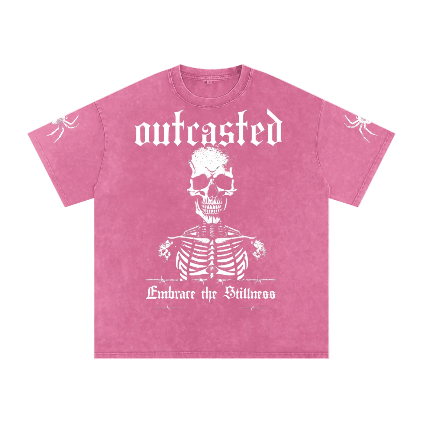 OutCasted Snow Washed Oversized Cotton T-Shirt