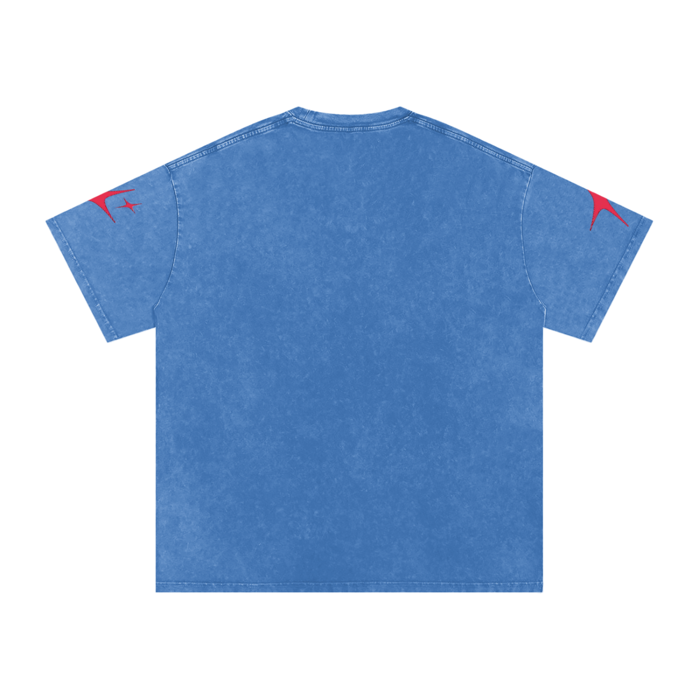 OutCasted Red Star Oversized Cotton T-Shirt