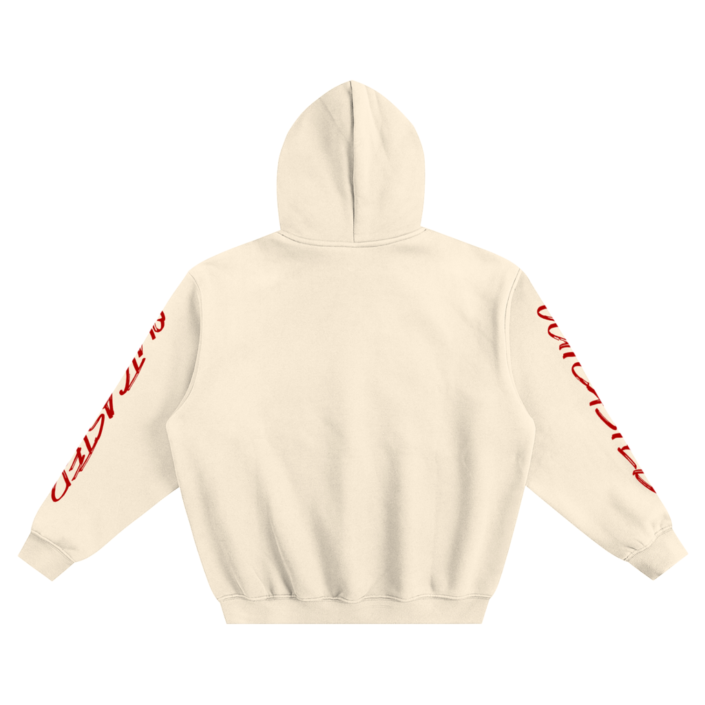 OutCasted Red and Black Hoodie