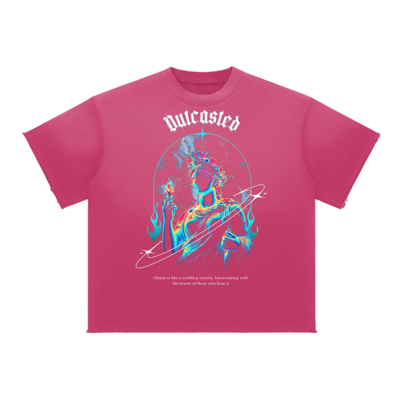 OutCasted Sun Fade Raw Edge T-Shirt