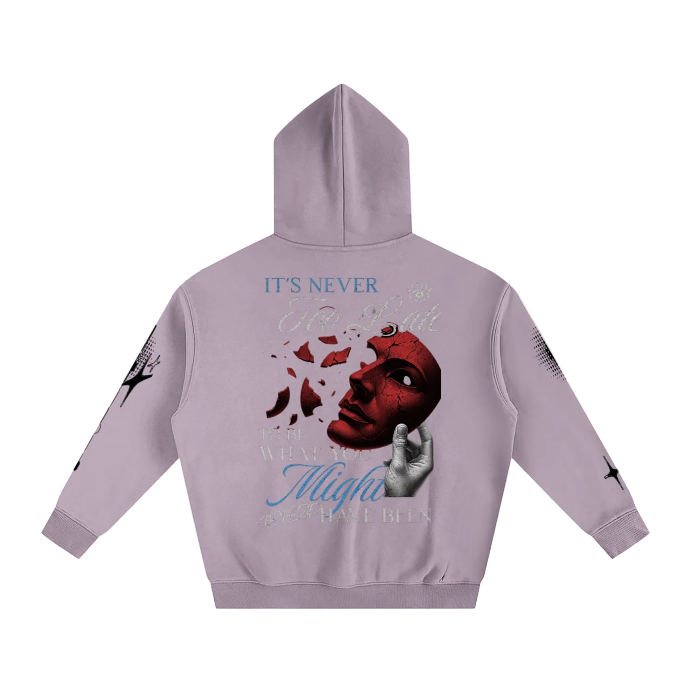 OutCasted Never Too Late Oversized Hoodie