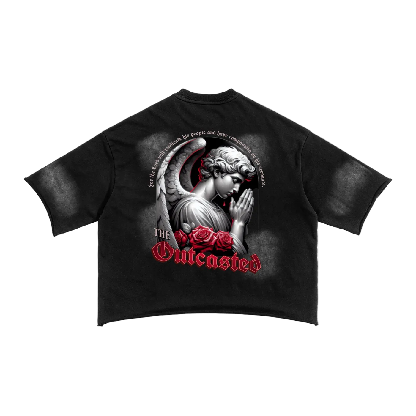 OutCasted Sunfade French Terry Raw Edge T-Shirt