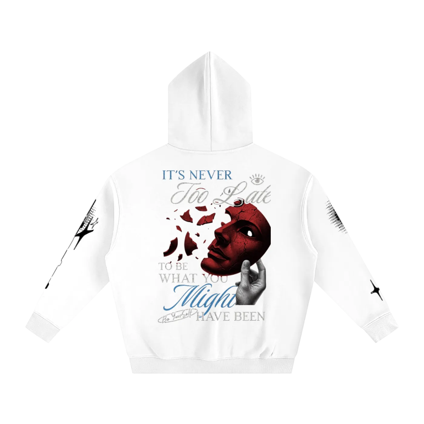OutCasted Never Too Late Oversized Hoodie
