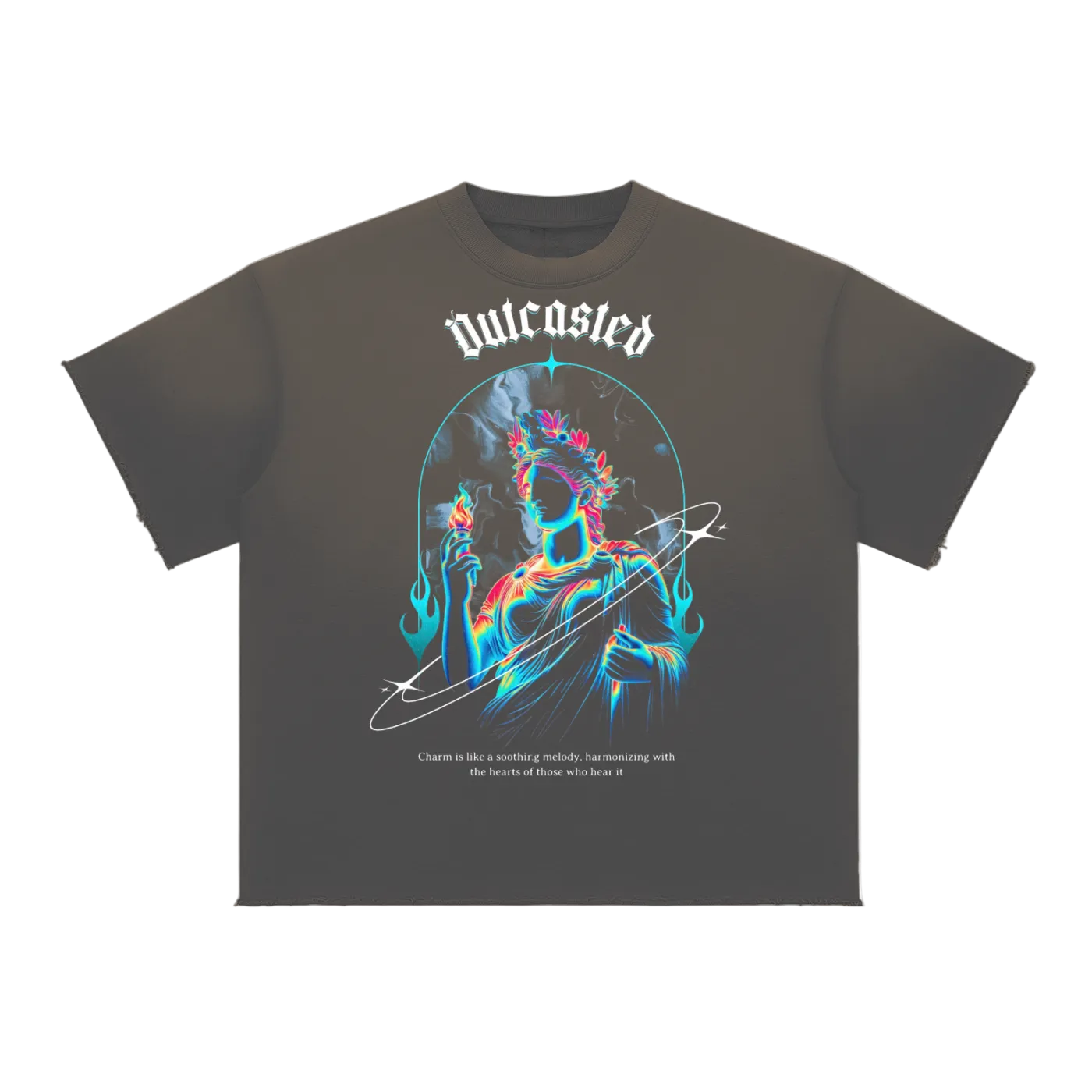 OutCasted Sun Fade Raw Edge T-Shirt