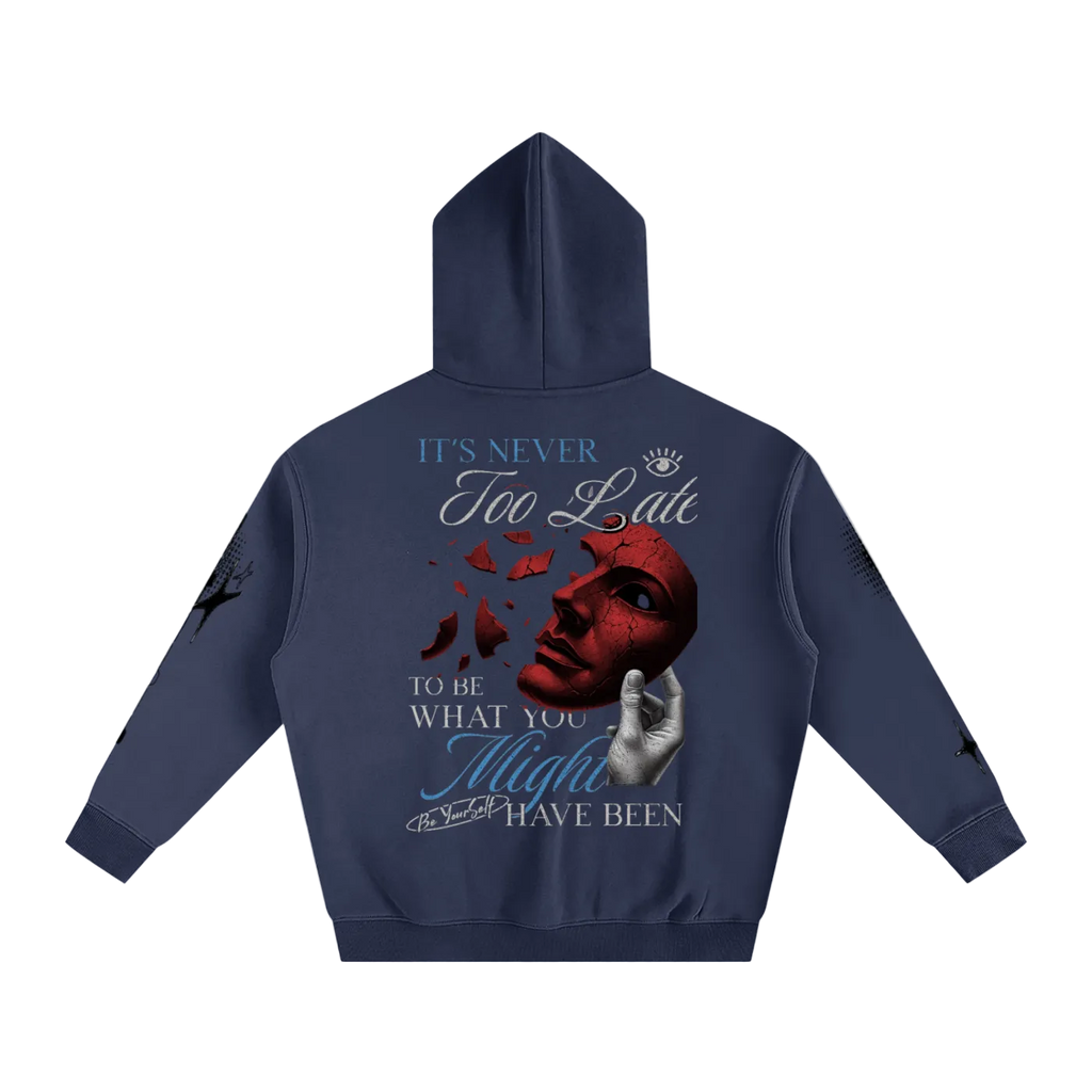 OutCasted Never Too Late Oversized Hoodie