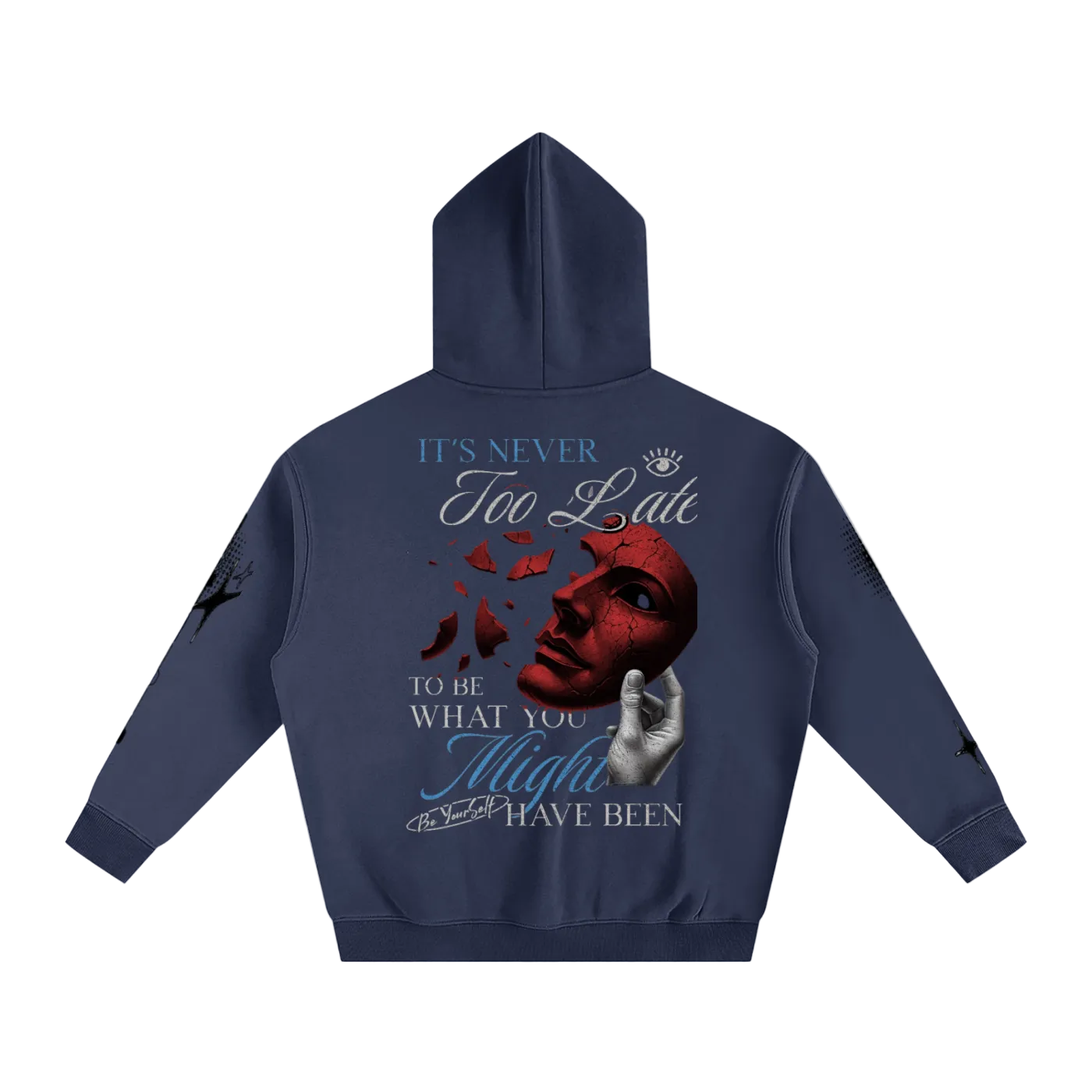 OutCasted Never Too Late Oversized Hoodie