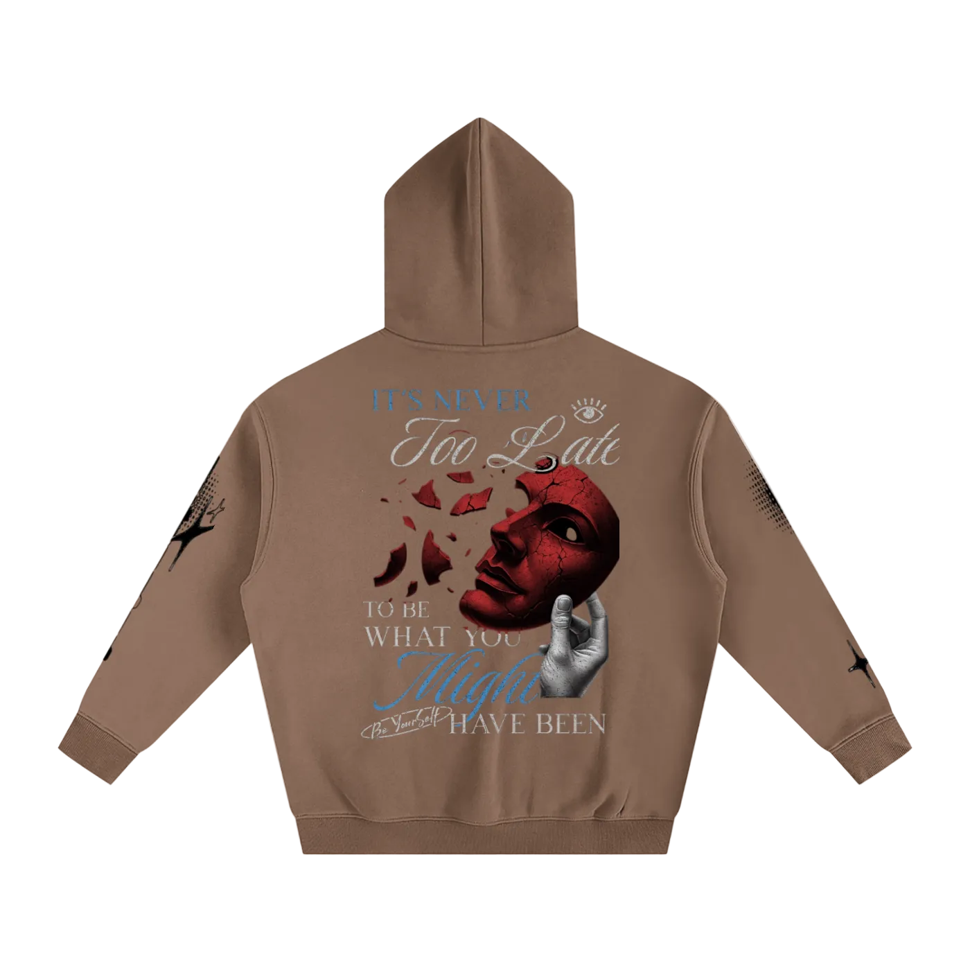 OutCasted Never Too Late Oversized Hoodie