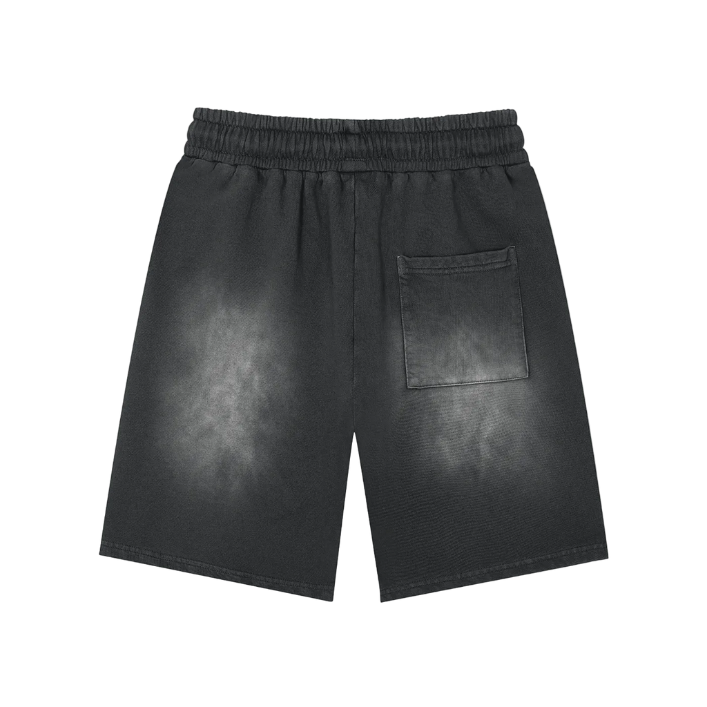 OutCasted Patch Monkey Washed Shorts