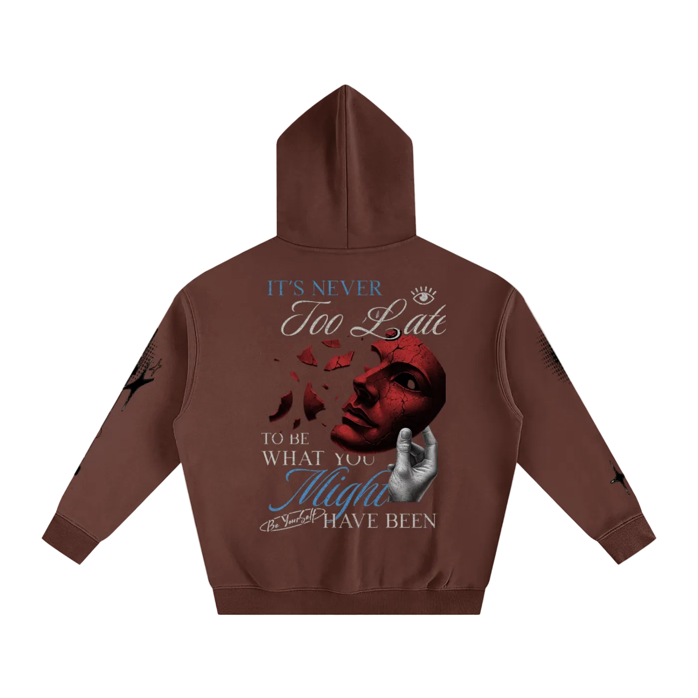 OutCasted Never Too Late Oversized Hoodie