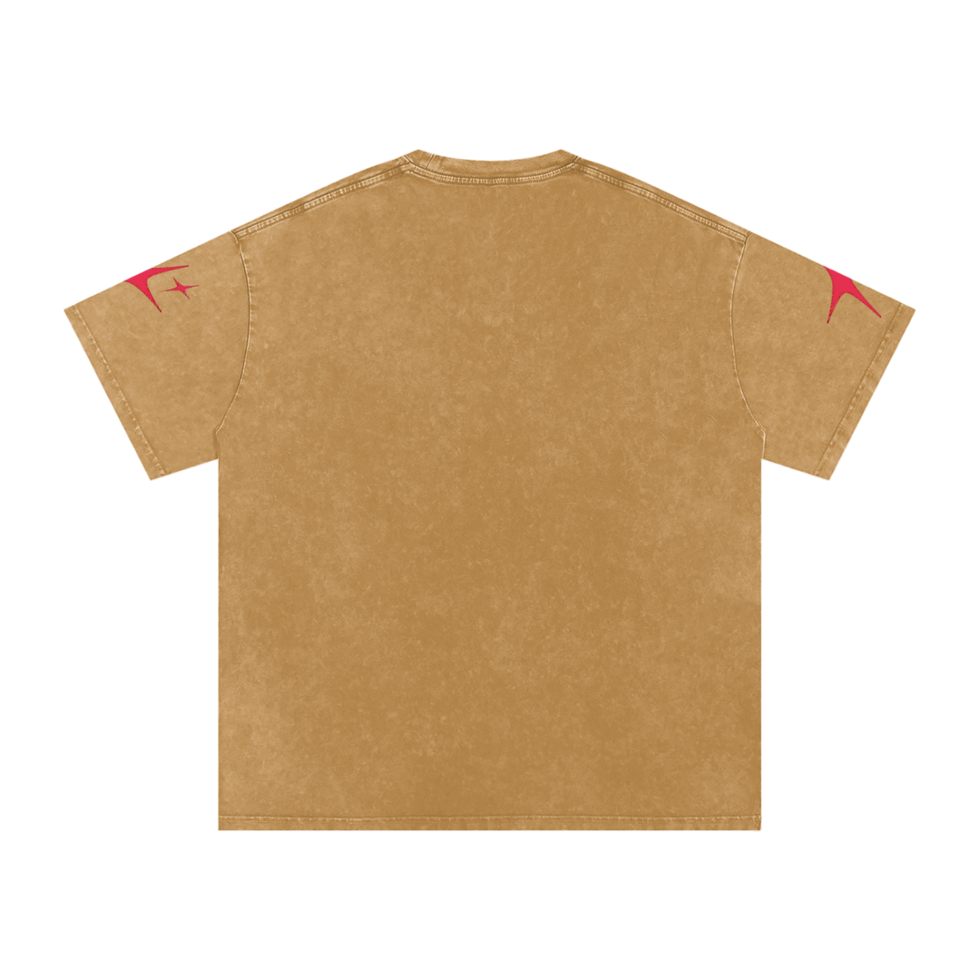 OutCasted Red Star Oversized Cotton T-Shirt