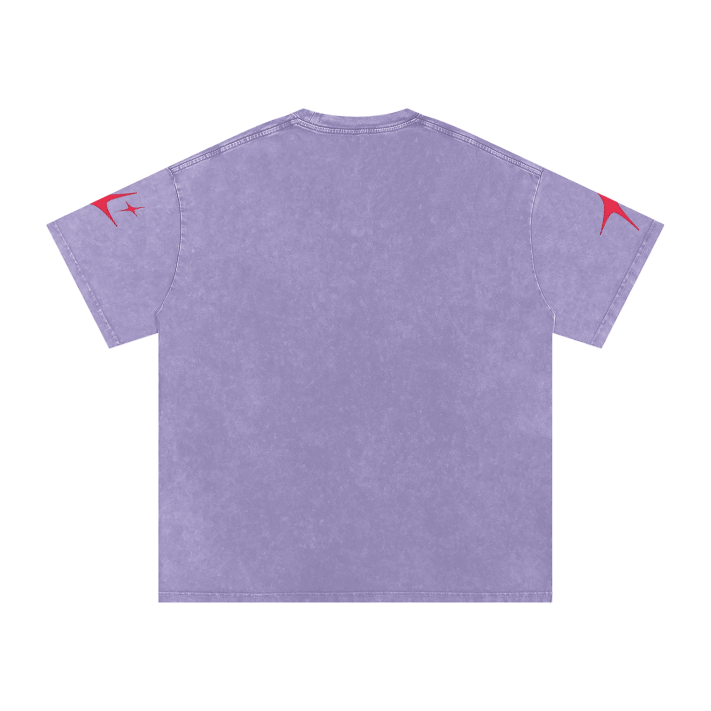 OutCasted Red Star Oversized Cotton T-Shirt